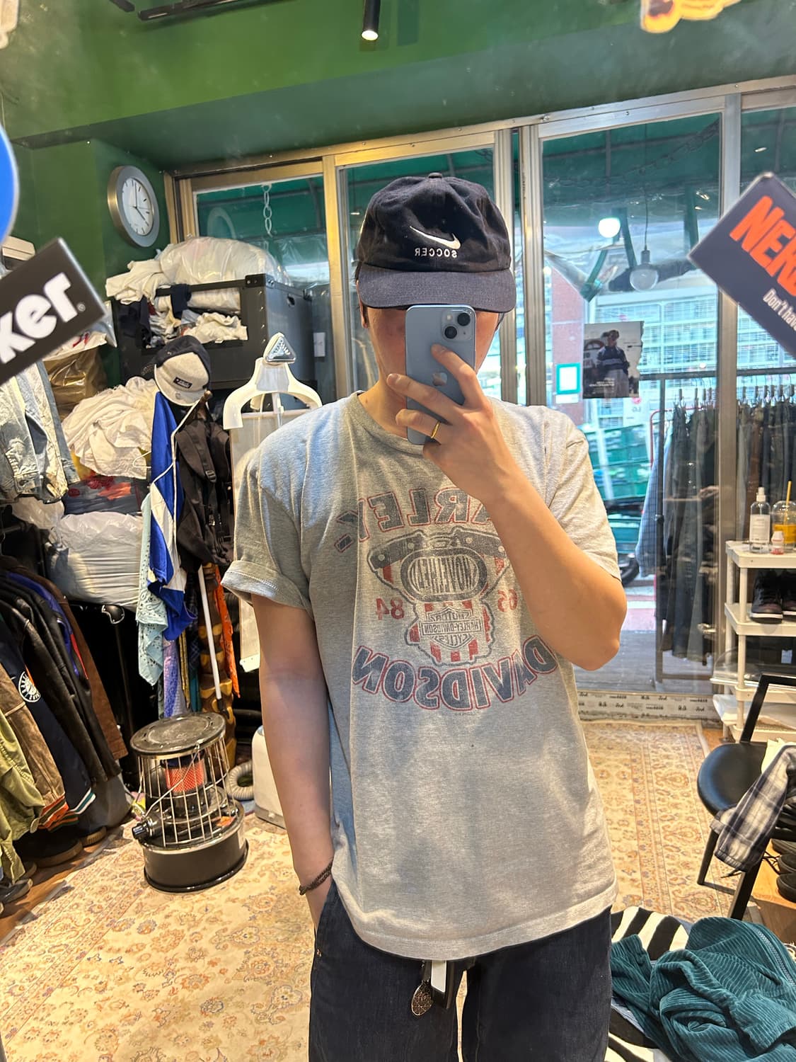 빈티지 나이키 싸커캡 상품이미지6