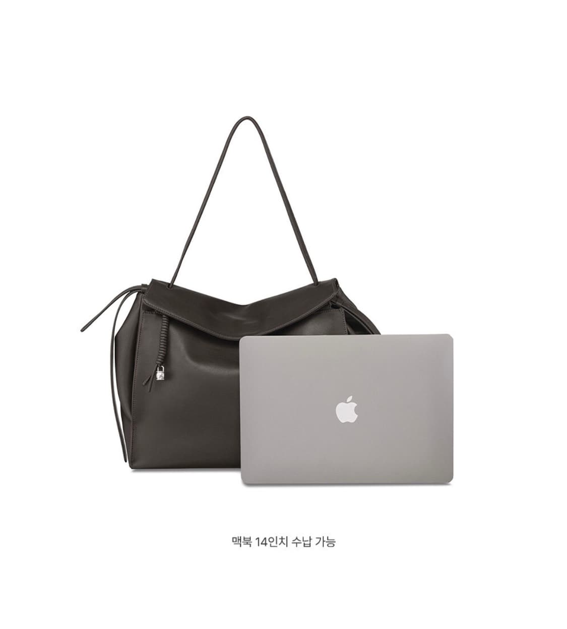 루에브르 숄더백 브라운 라지 Trapeze Shoulder Large 상품이미지4