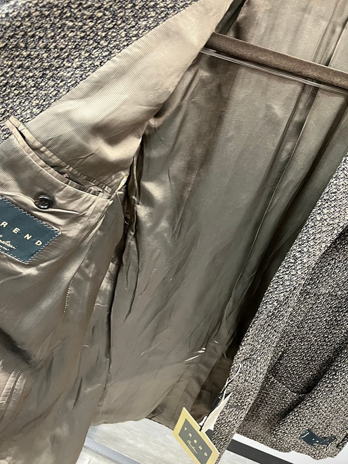 105) 꼬르넬리아니 트위드 울자켓  상품이미지5