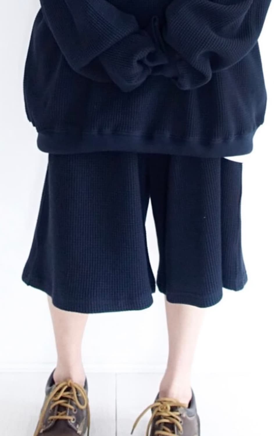 샵페어리 와플 버뮤다 네이비 상품이미지1