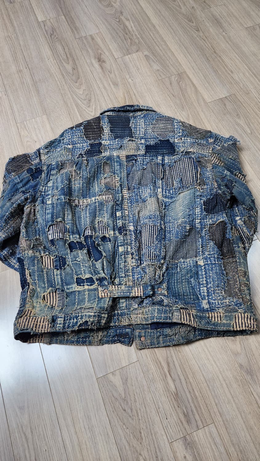 캐피탈 보로 스프링 1st 자켓 인디고 상품이미지2