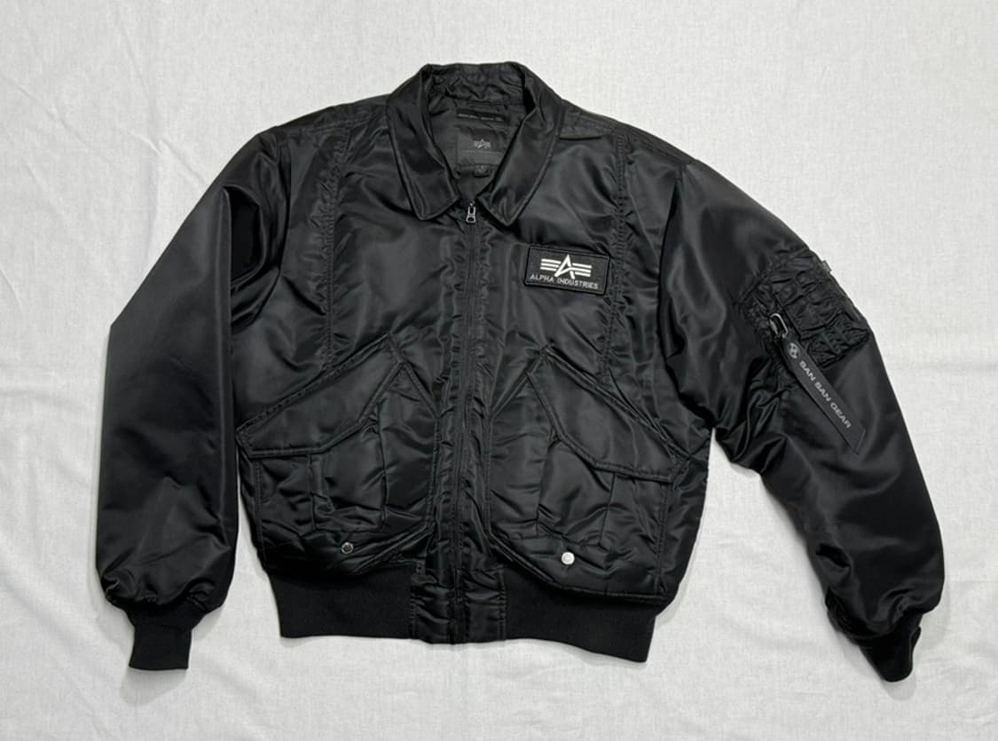 산산기어 x 알파 인더스트리 CWU 45/P 플라이트 자켓 / 3사이즈 상품이미지2