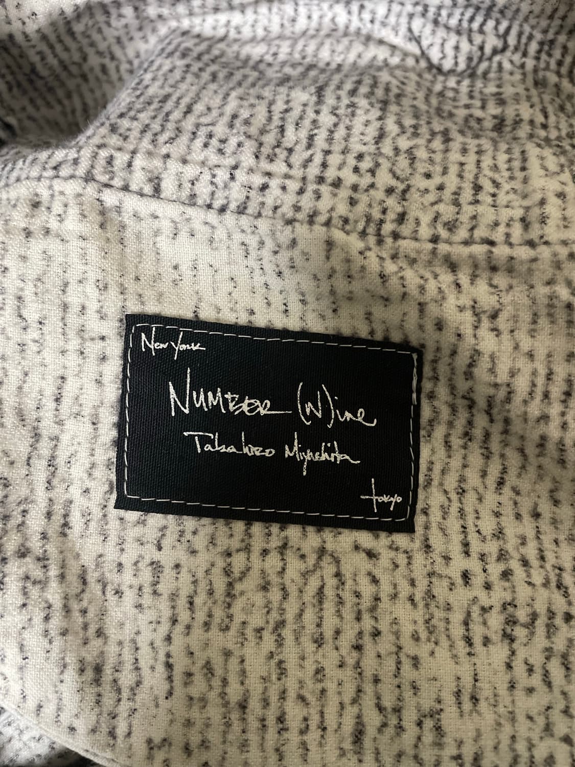 NUMBER (N)INE 07FW LOVE MURDER GOD PANTS 상품이미지9