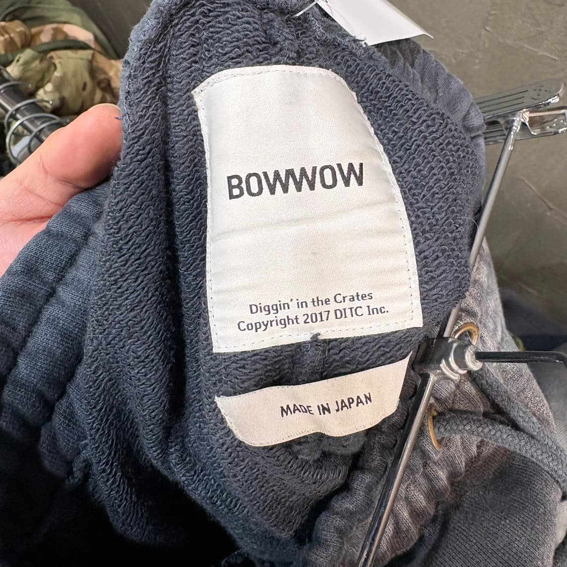 [L] BOWWOW 바우와우 빈티지 스웻 팬츠 상품이미지6