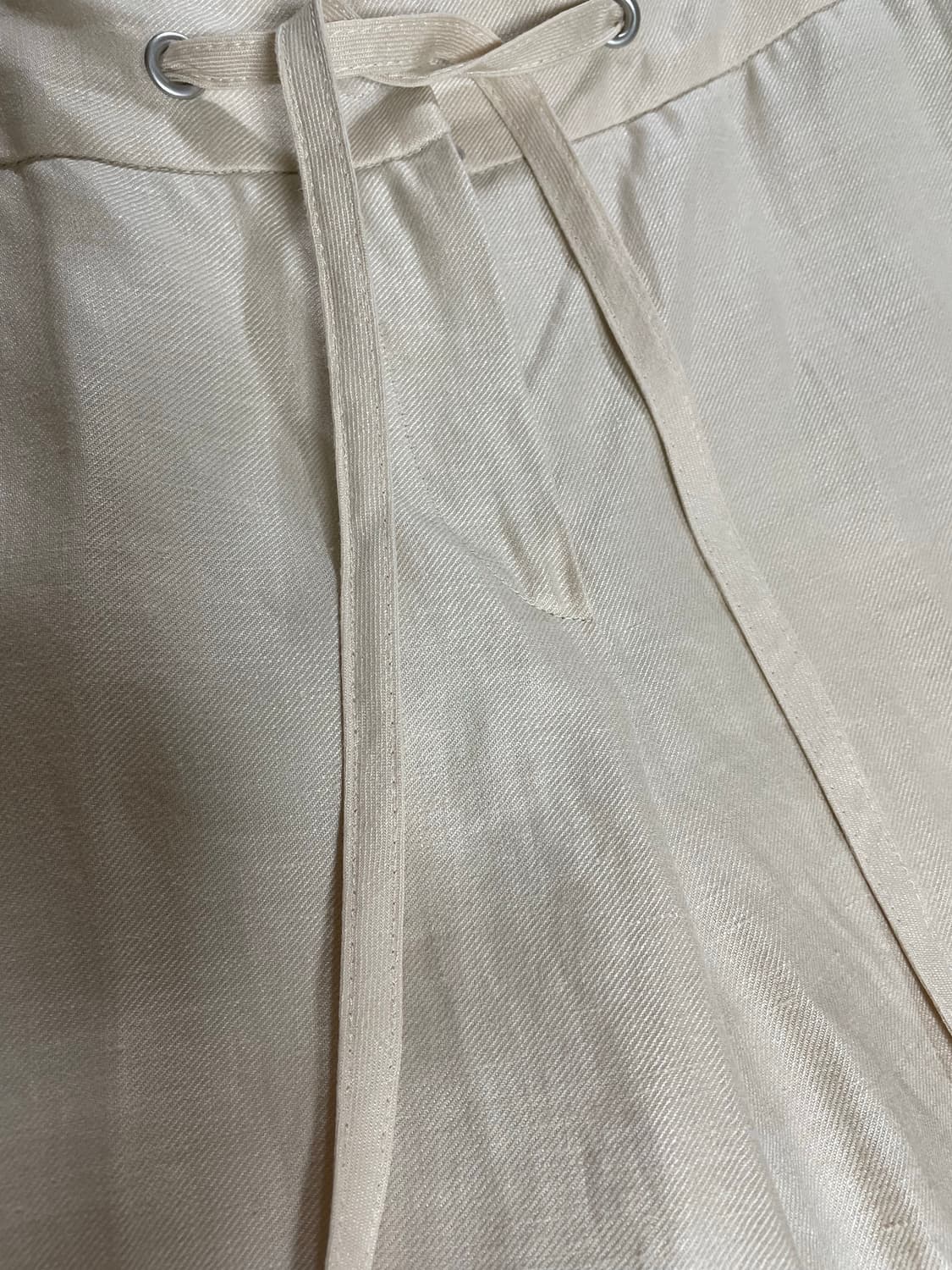 Armani Collezioni linen wide slacks 상품이미지7