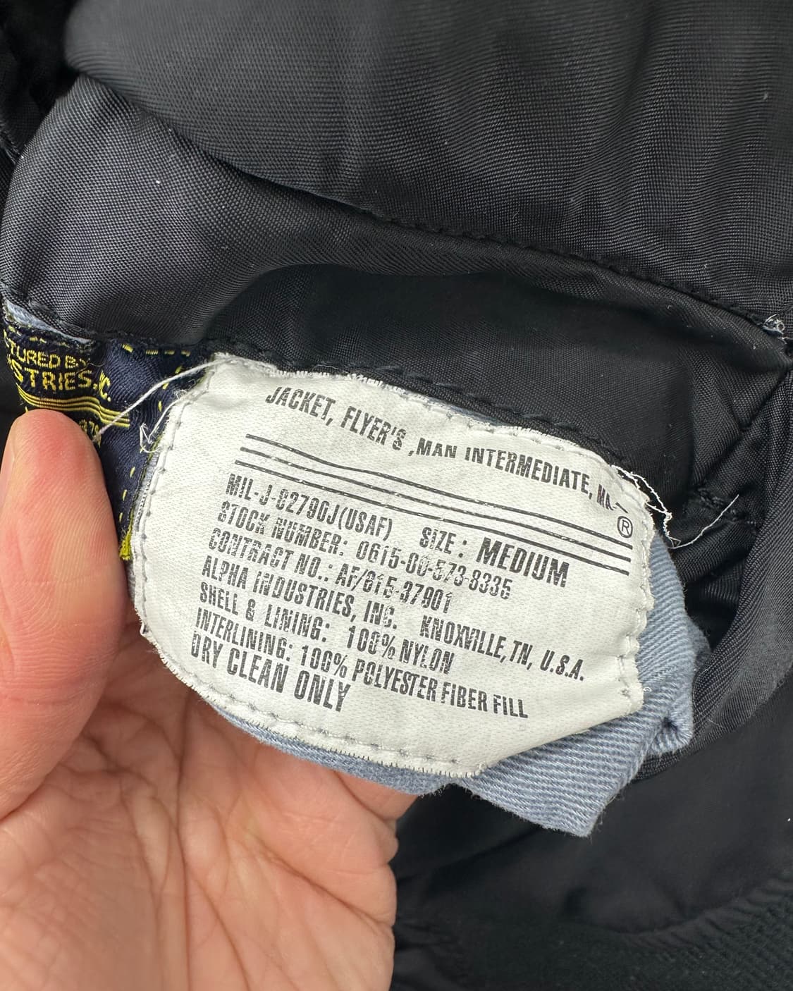 (M)ALPHA 항공 점퍼-M1394 상품이미지6