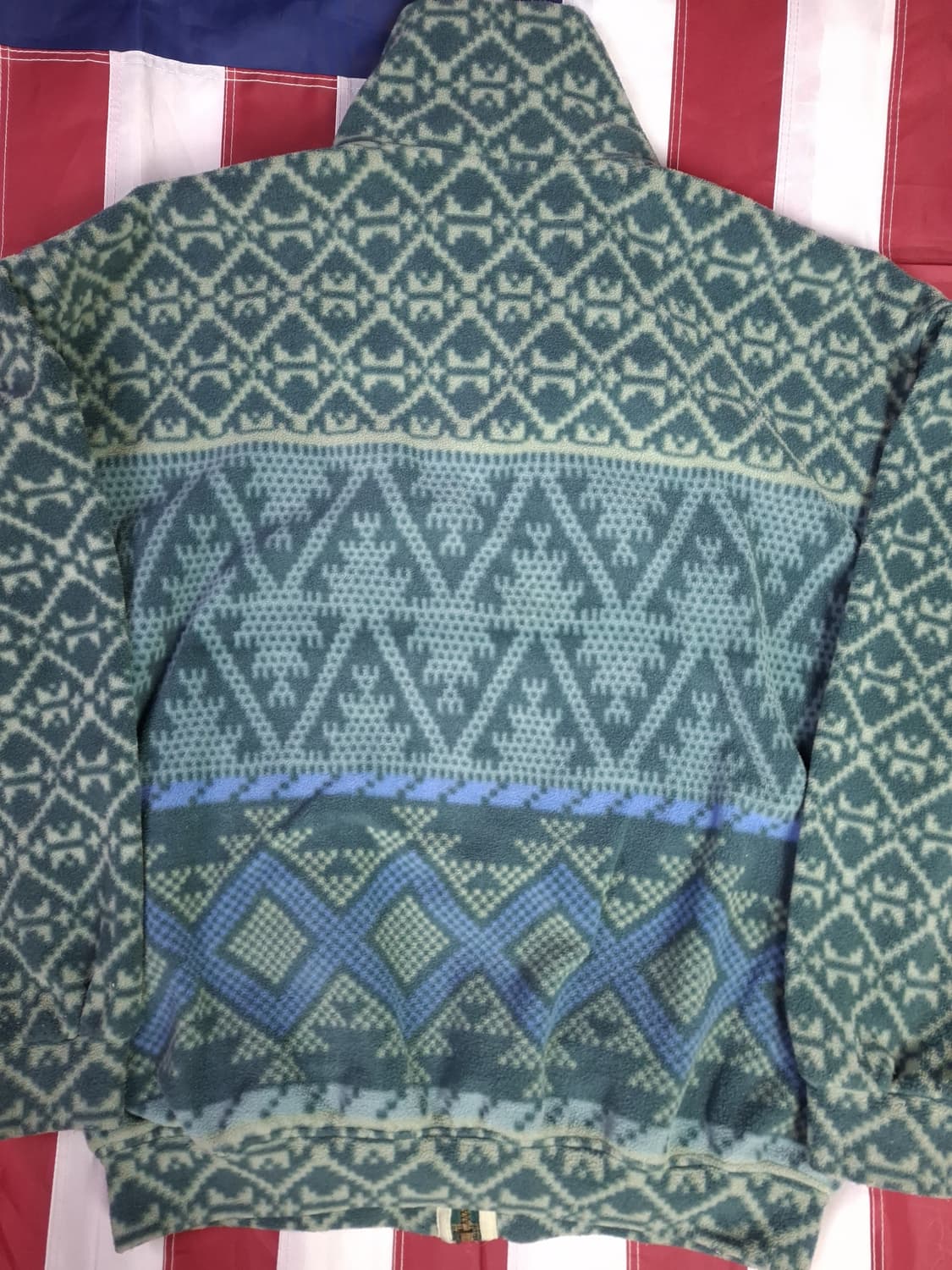 90's 빈티지 CAMP 노르딕 후리스 자켓 상품이미지7