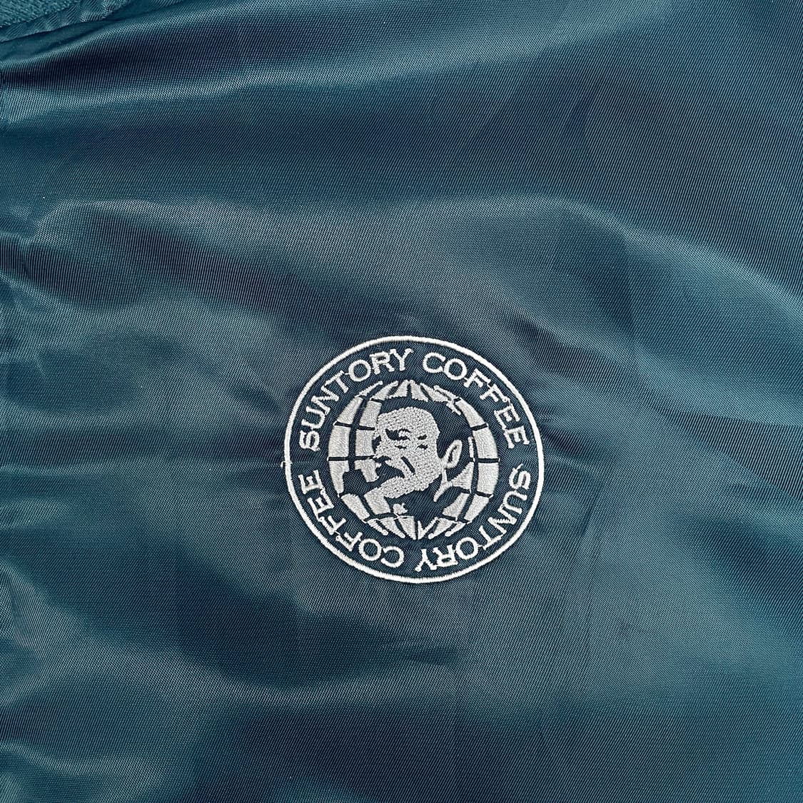 90s 산토리 리버시블 ma-1 항공잠바 올드스쿨 블루종 자켓 L XL 상품이미지7
