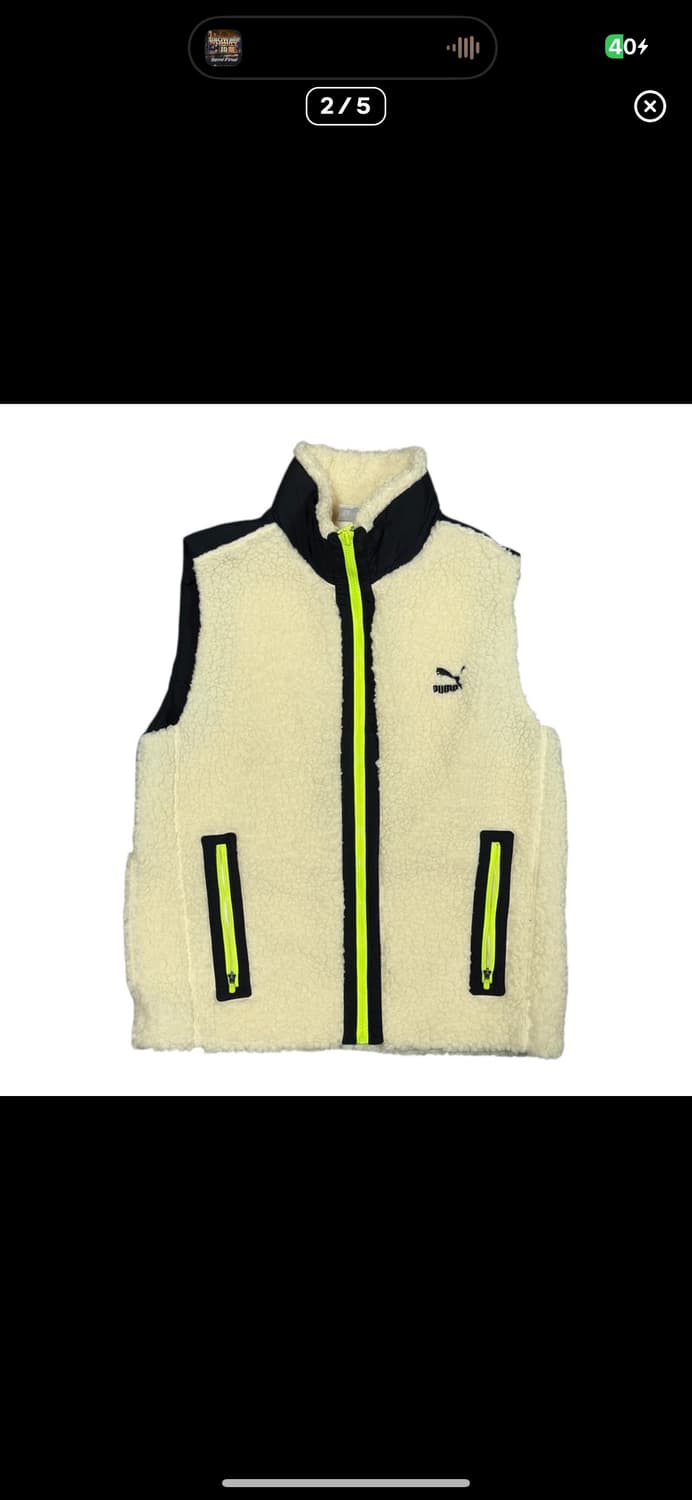  (바배) 푸마 트레일 쉐르파 조끼 패딩 상품이미지2