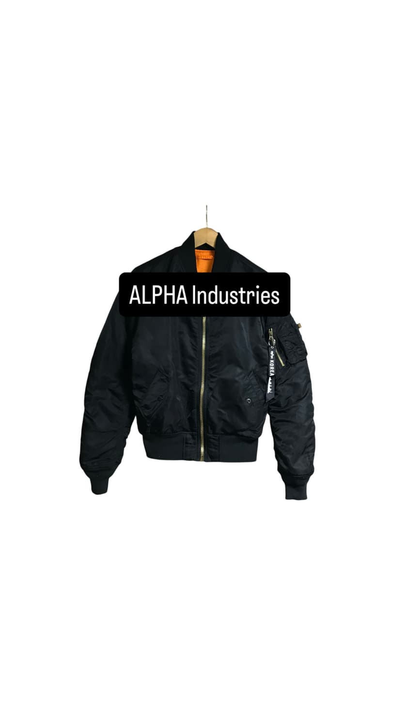 알파인더스트리 어성 양면 리버시블 ma-1 상품이미지1