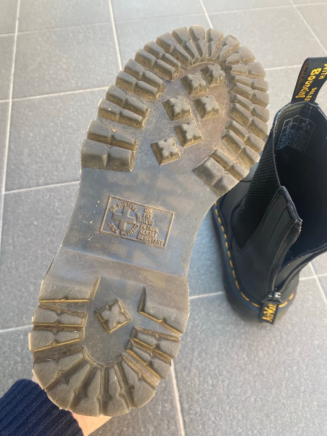 닥터마틴 2976 벡스 w/zip 하이 첼시부츠 (UK4) 상품이미지6