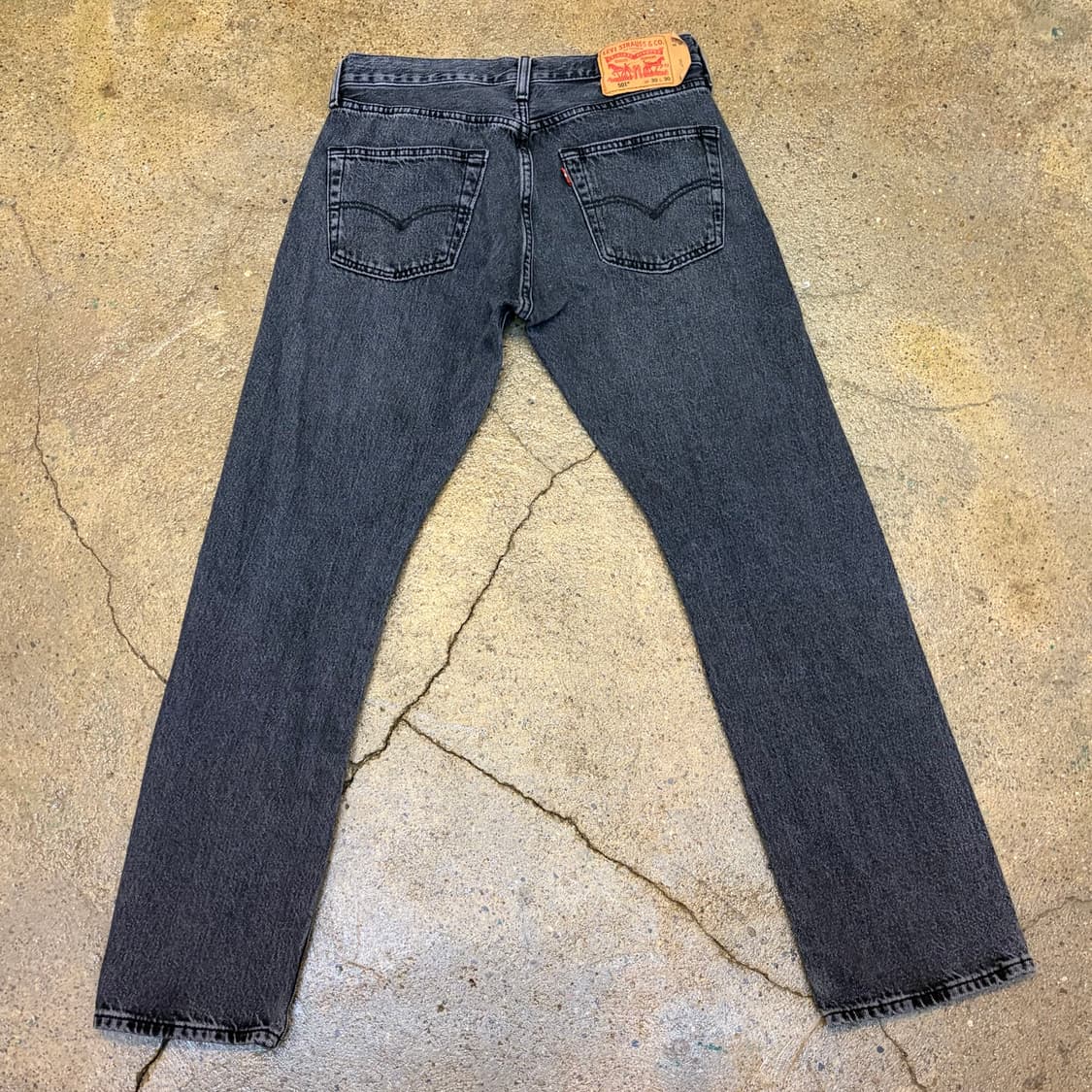 미국 빈티지 리바이스 501 블랙진 청바지 상품이미지6