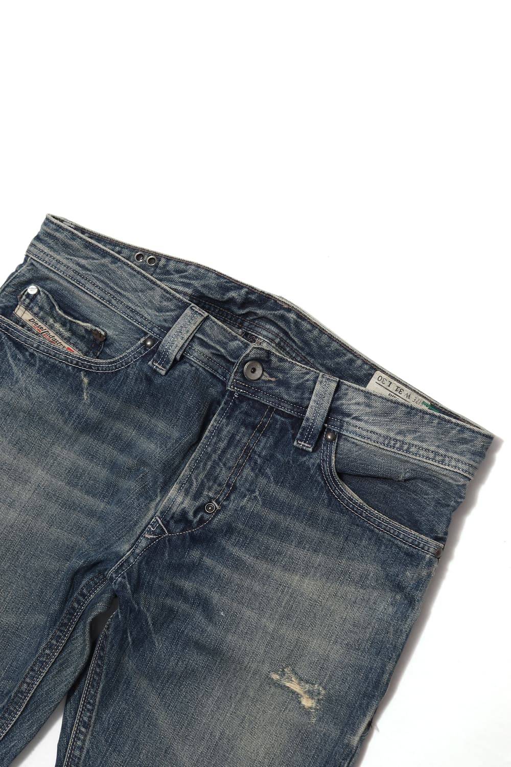 DIESEL 디젤 X 아디다스 콜라보 데님 팬츠 size 31 상품이미지3