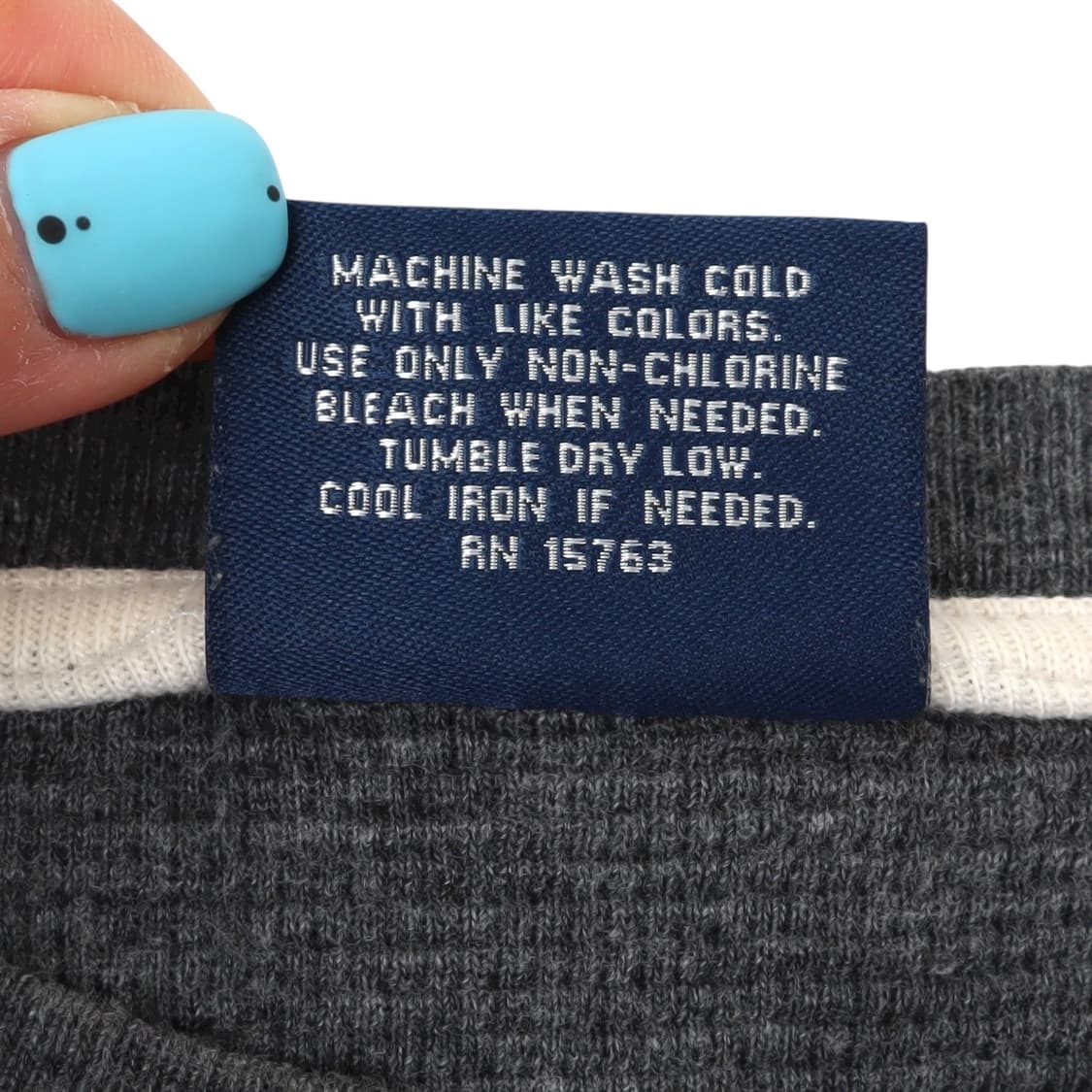 폴로 랄프로렌 그레이 와플 롱슬리브 상품이미지9