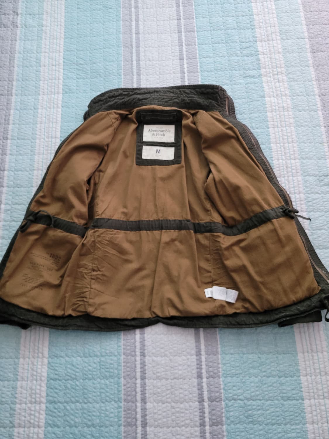 아베크롬비. Abercrombie 밀리터리 필드야상자켓 M 100사이즈 상품이미지6