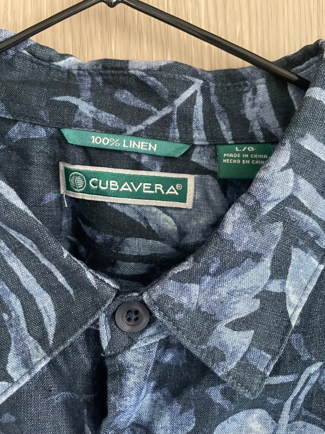 아메카지 히피 에스닉 하와이안 린넨100 셔츠 상품이미지2