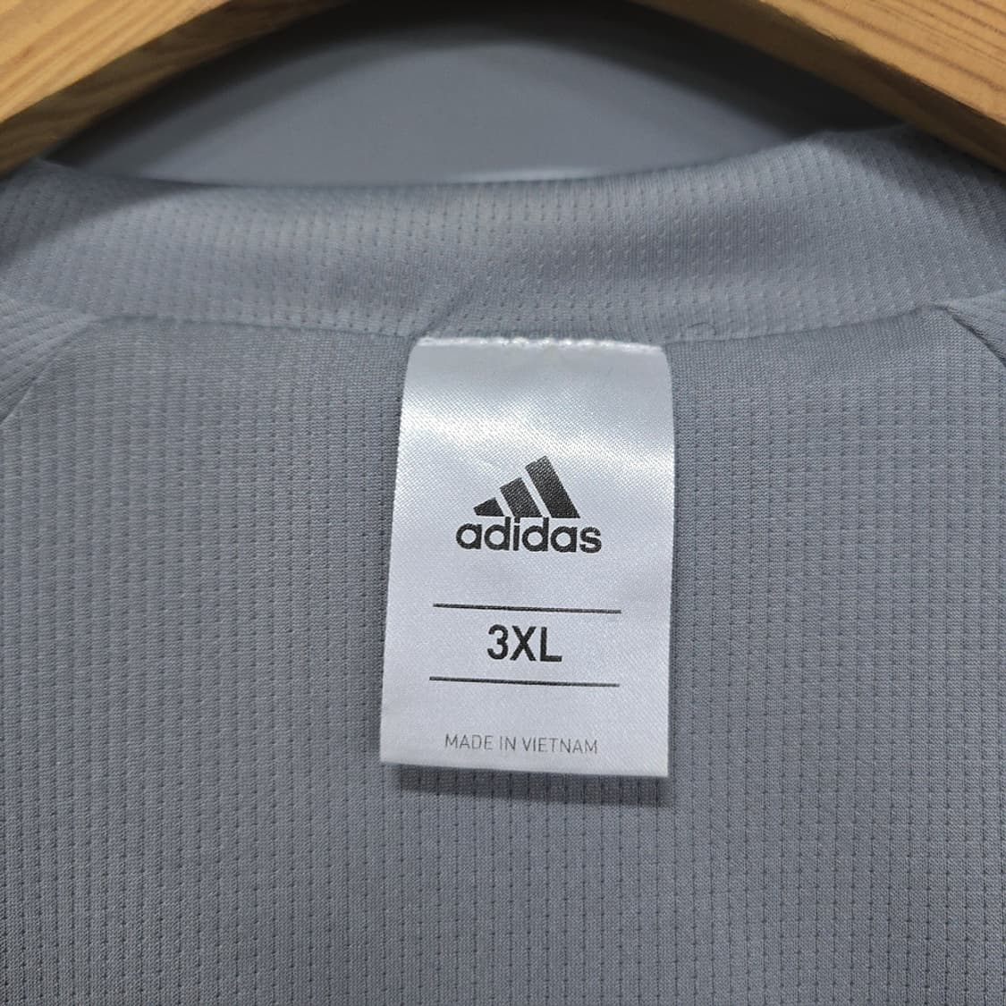 아디다스 ACT 회색 후드 집업 자켓 상품이미지5