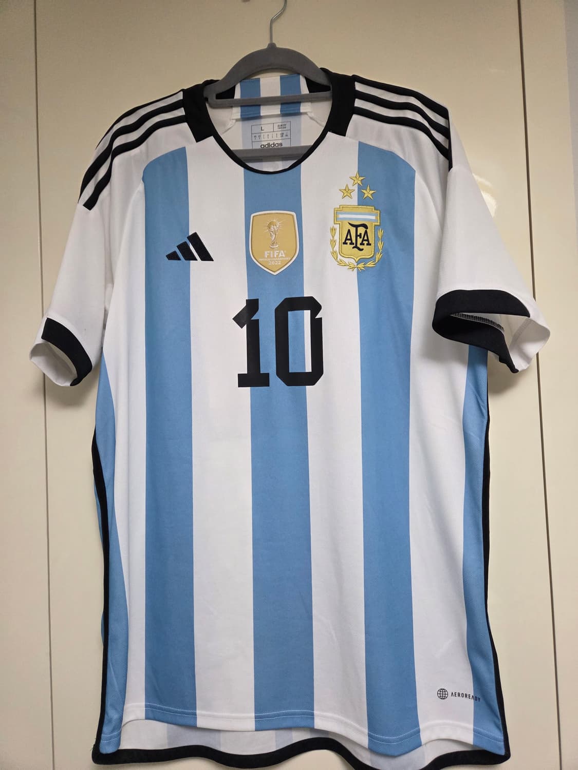 2022 카타르 월드컵 아르헨티나 메시 유니폼 라지 상품이미지1