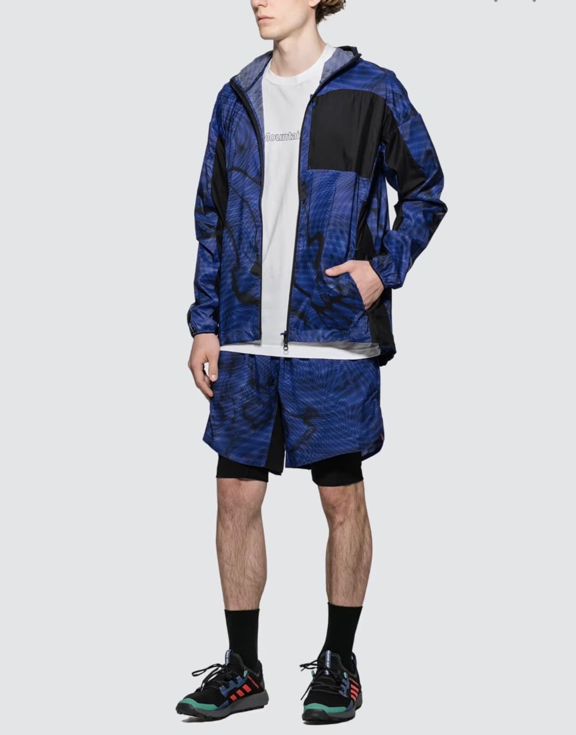 (M) 아디다스 x 화이트 마운티니어링 윈드자켓 바람막이 상품이미지4