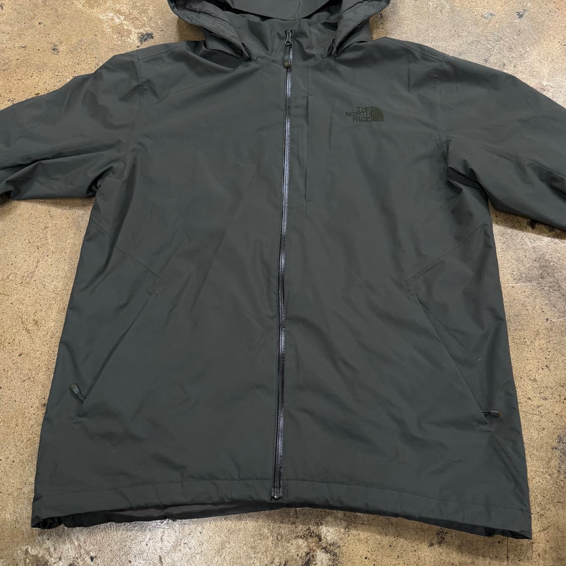 노스페이스 카키 브라운 바람막이 자켓 상품이미지3