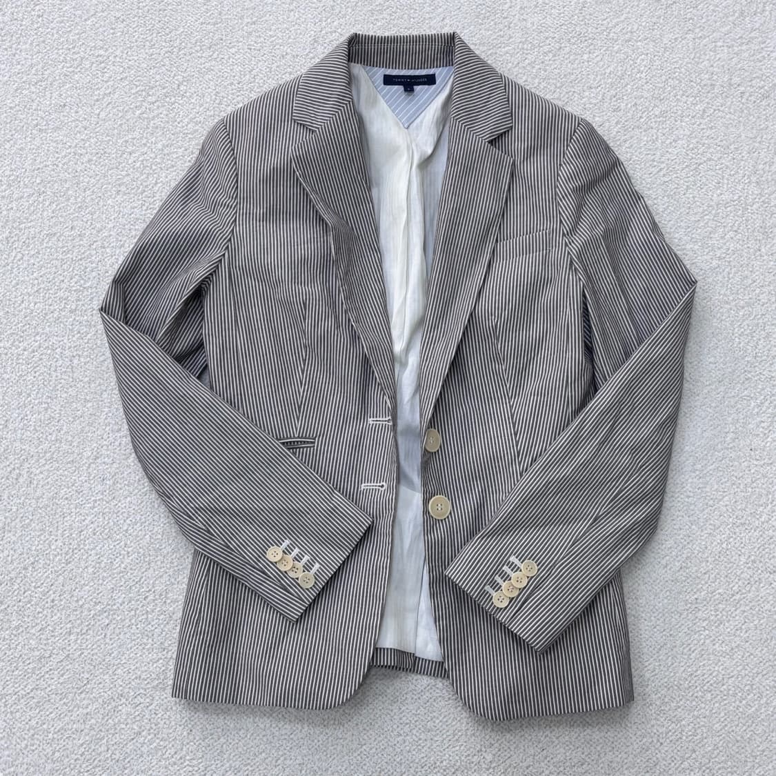 6 타미힐피거 스트라이프 블레이저 재킷 0310E 상품이미지1