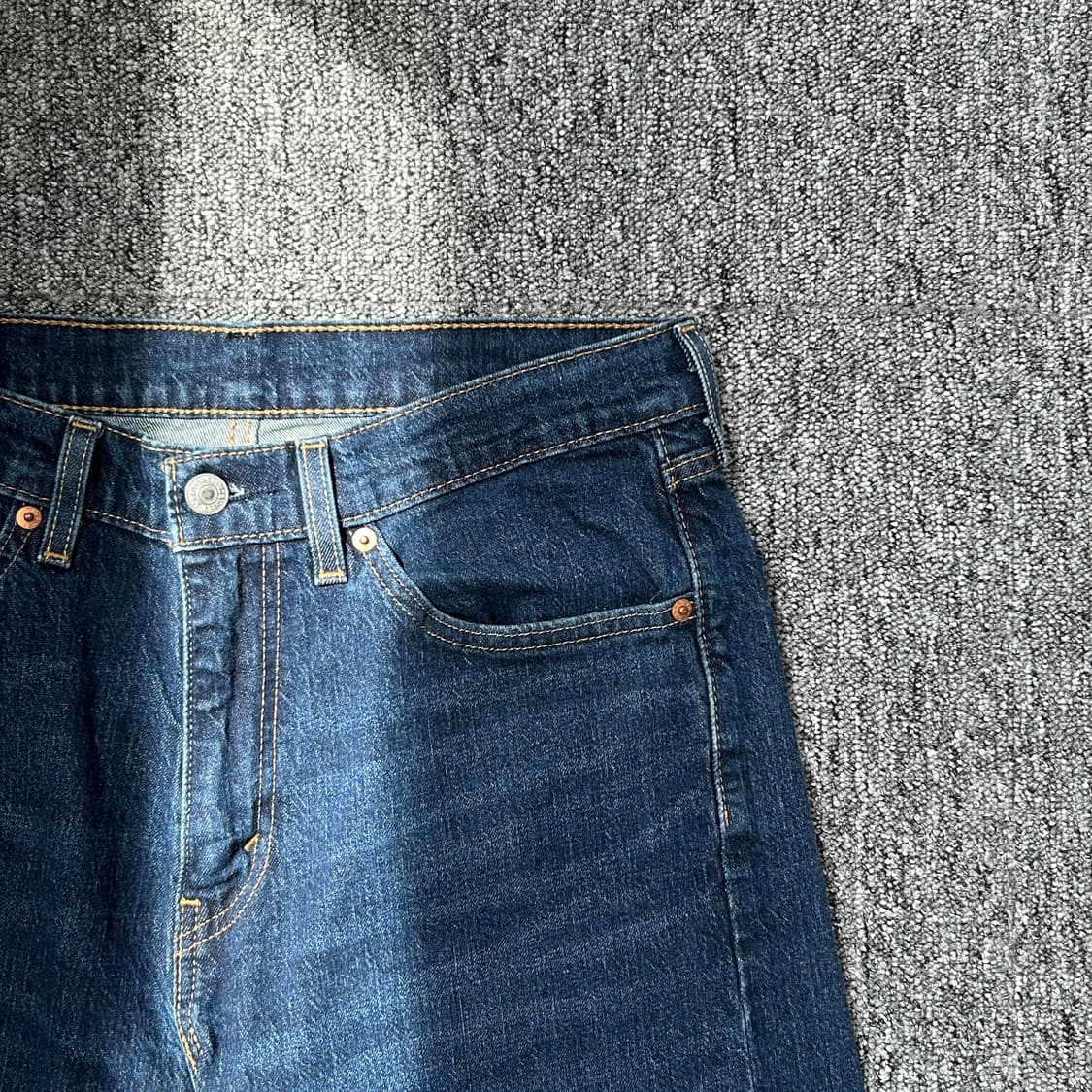 리바이스 505 레귤러핏 데님 팬츠 상품이미지2