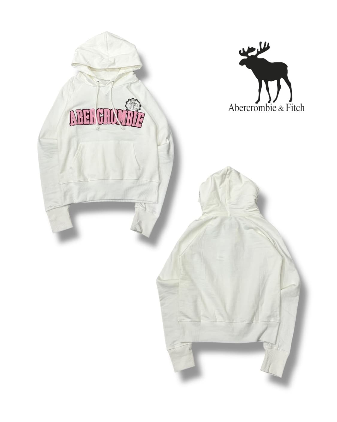 아베크롬비 빅로고 후드티 상품이미지2