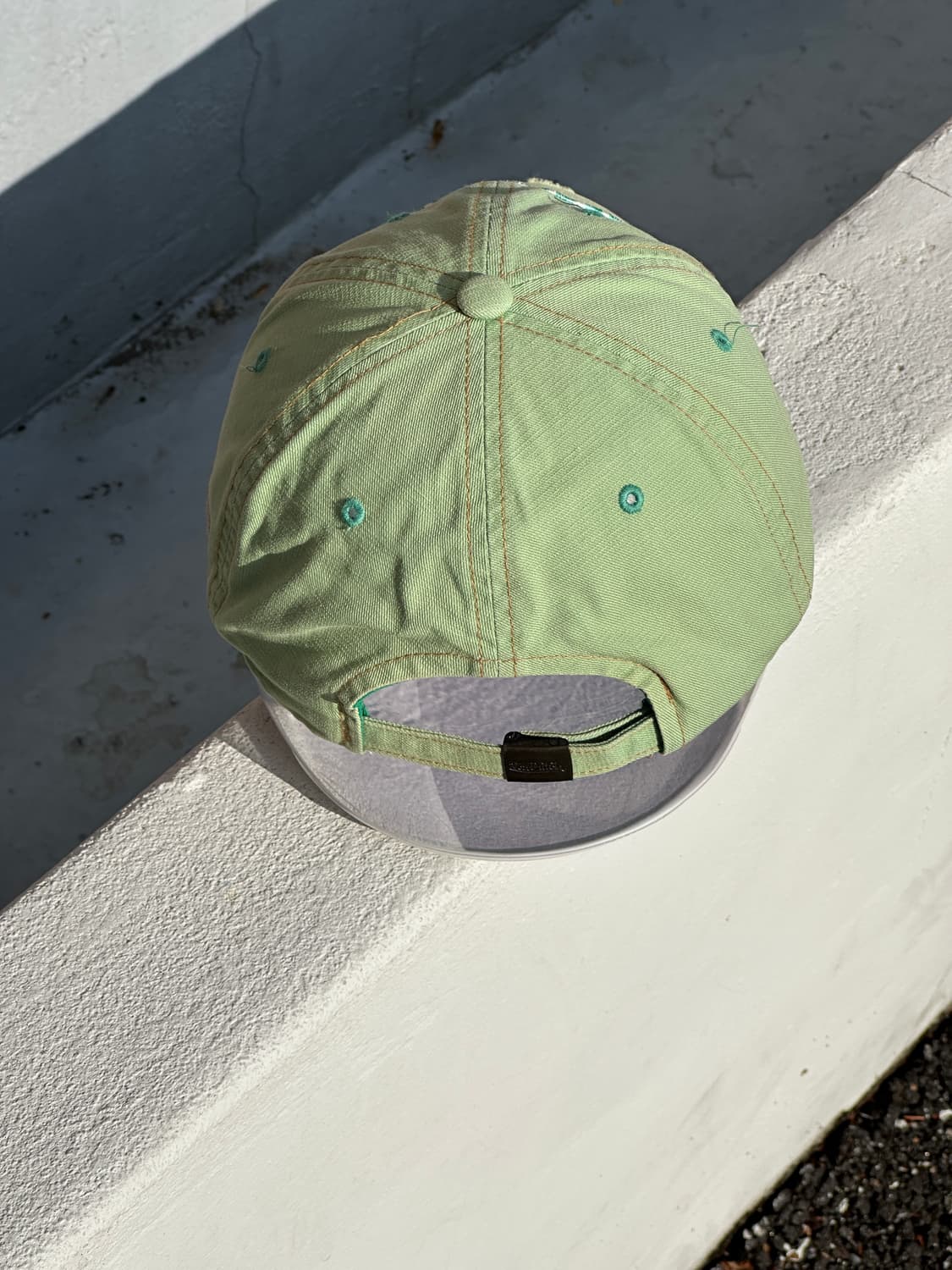 [M-L] 본더치 로고 디트로이트 연두색 볼캡 모자 상품이미지4