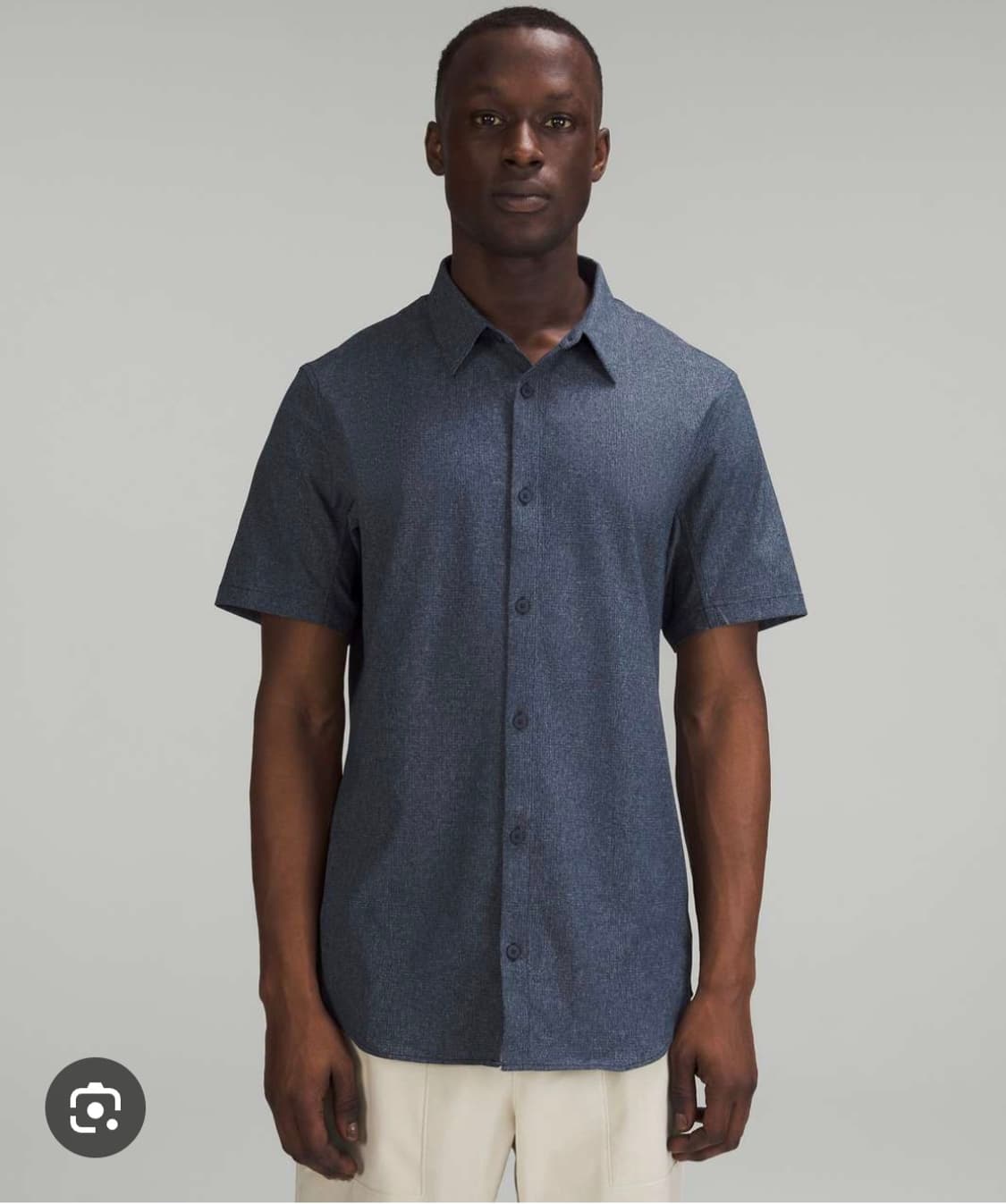 룰루레몬 에어징 이지 반팔 카라셔츠 라지 남성 상품이미지1