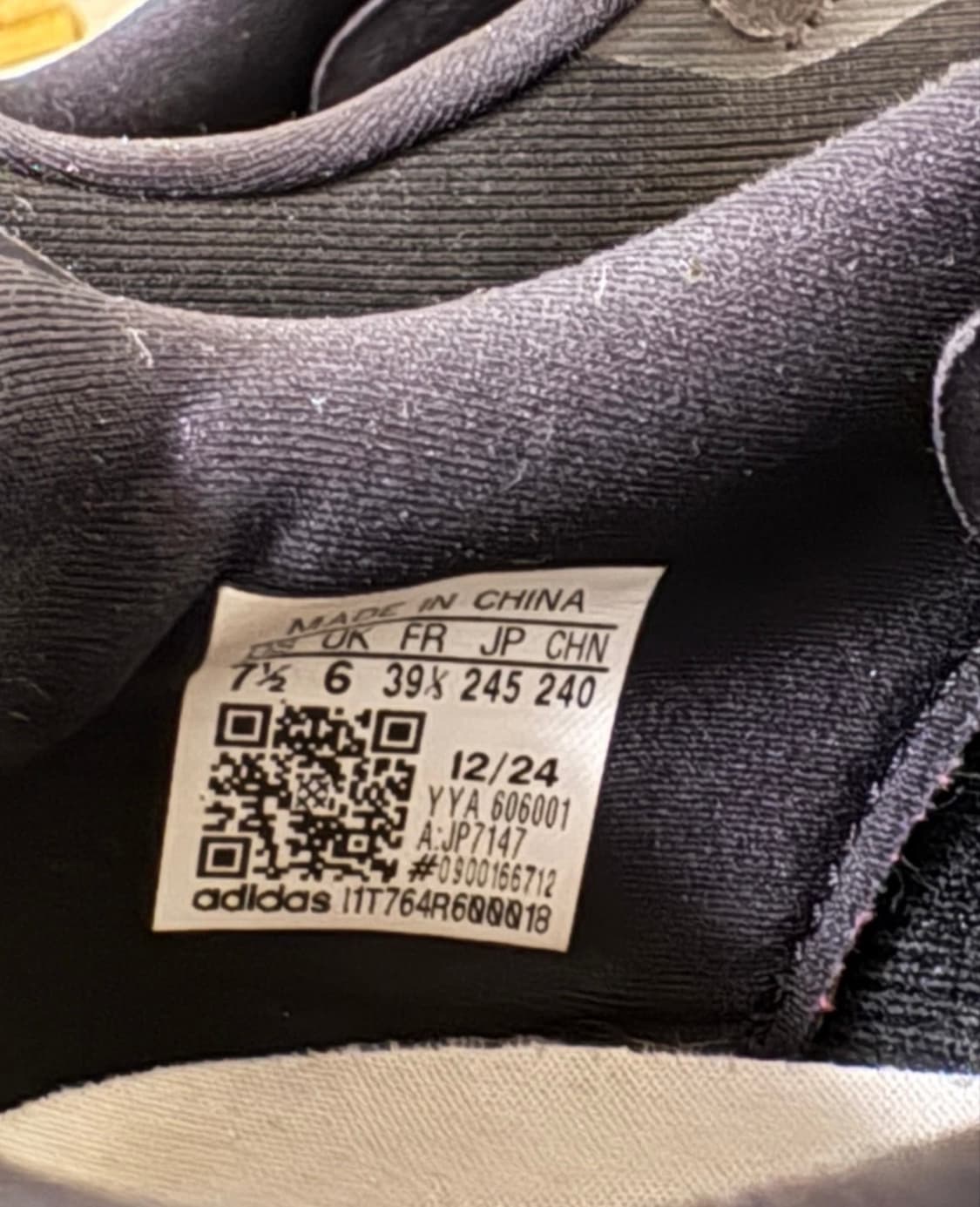 아디다스 아디제로 에보슬 evo sl atr  블랙 실버 245mm  상품이미지4