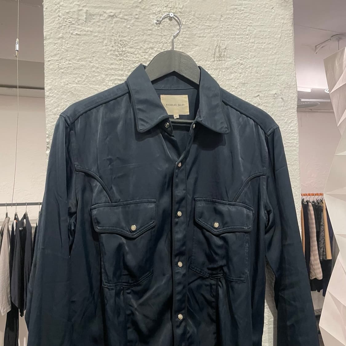 니콜라스 데일리 웨스턴 셔츠 상품이미지2