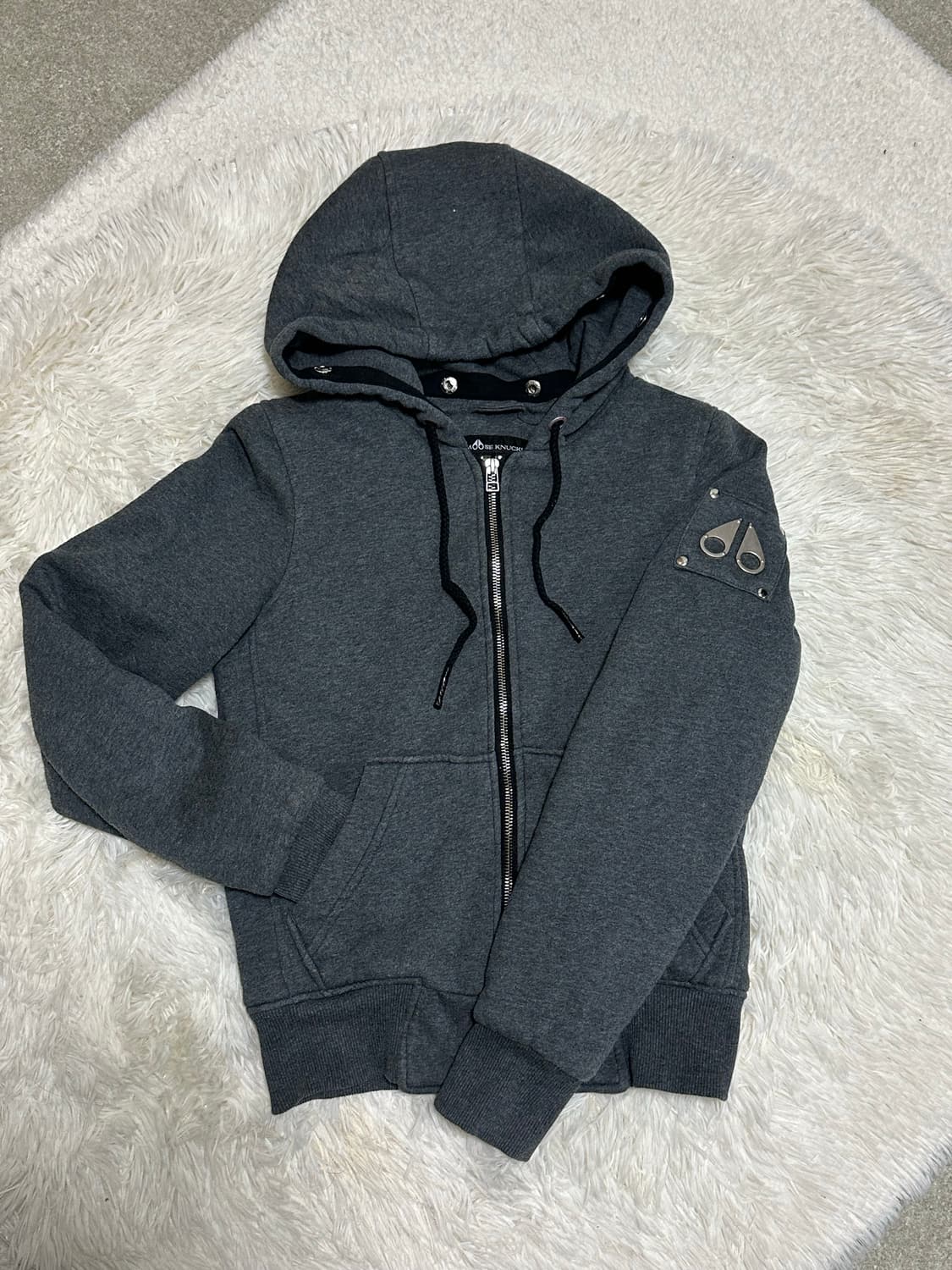 무스너클 버니 후드집업 S 상품이미지1