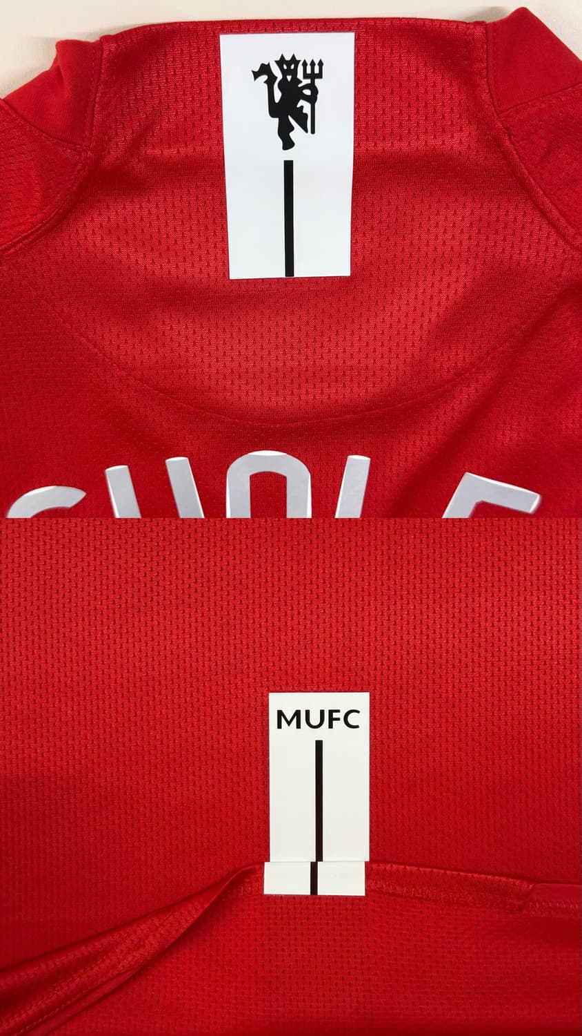 07-08 맨유 홈 스콜스 유니폼 상품이미지4