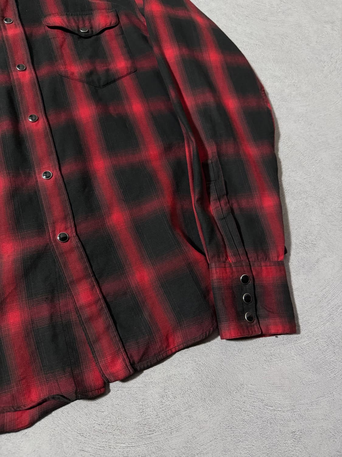 13FW 생로랑 플란넬 체크셔츠 상품이미지5