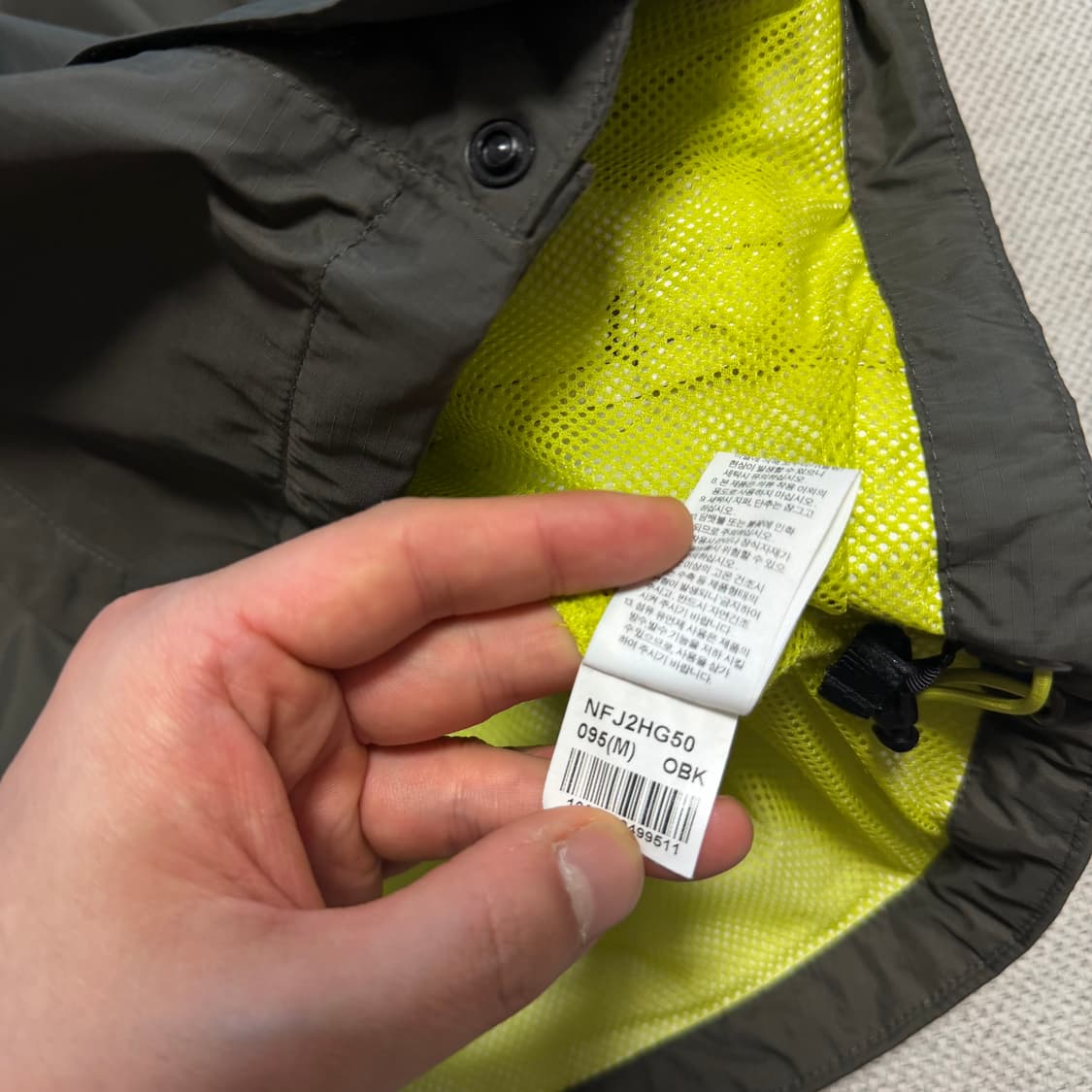 노스페이스 하이벤트 바람막이 자켓 상품이미지5