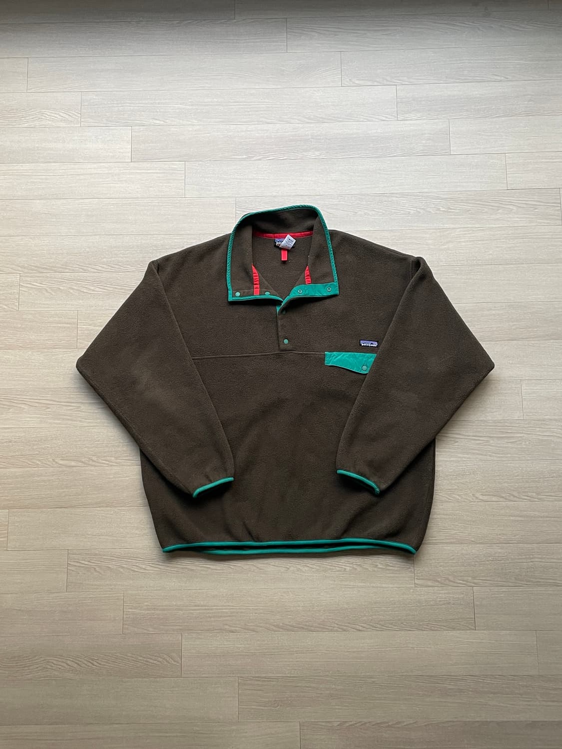 파타고니아 신칠라 브라운 틸 그린 빈티지 상품이미지1
