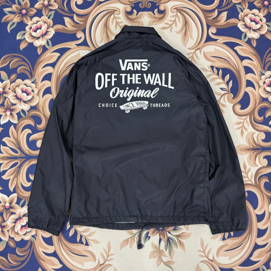 (S)반스 VANS 그래픽 코치자켓(블랙) 상품이미지6