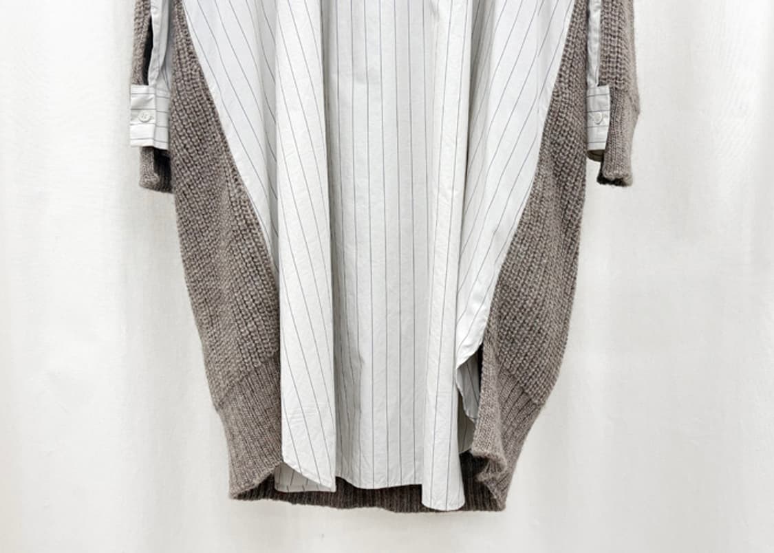 요지야마모토 터틀넥 니트 롱 원피스 상품이미지7