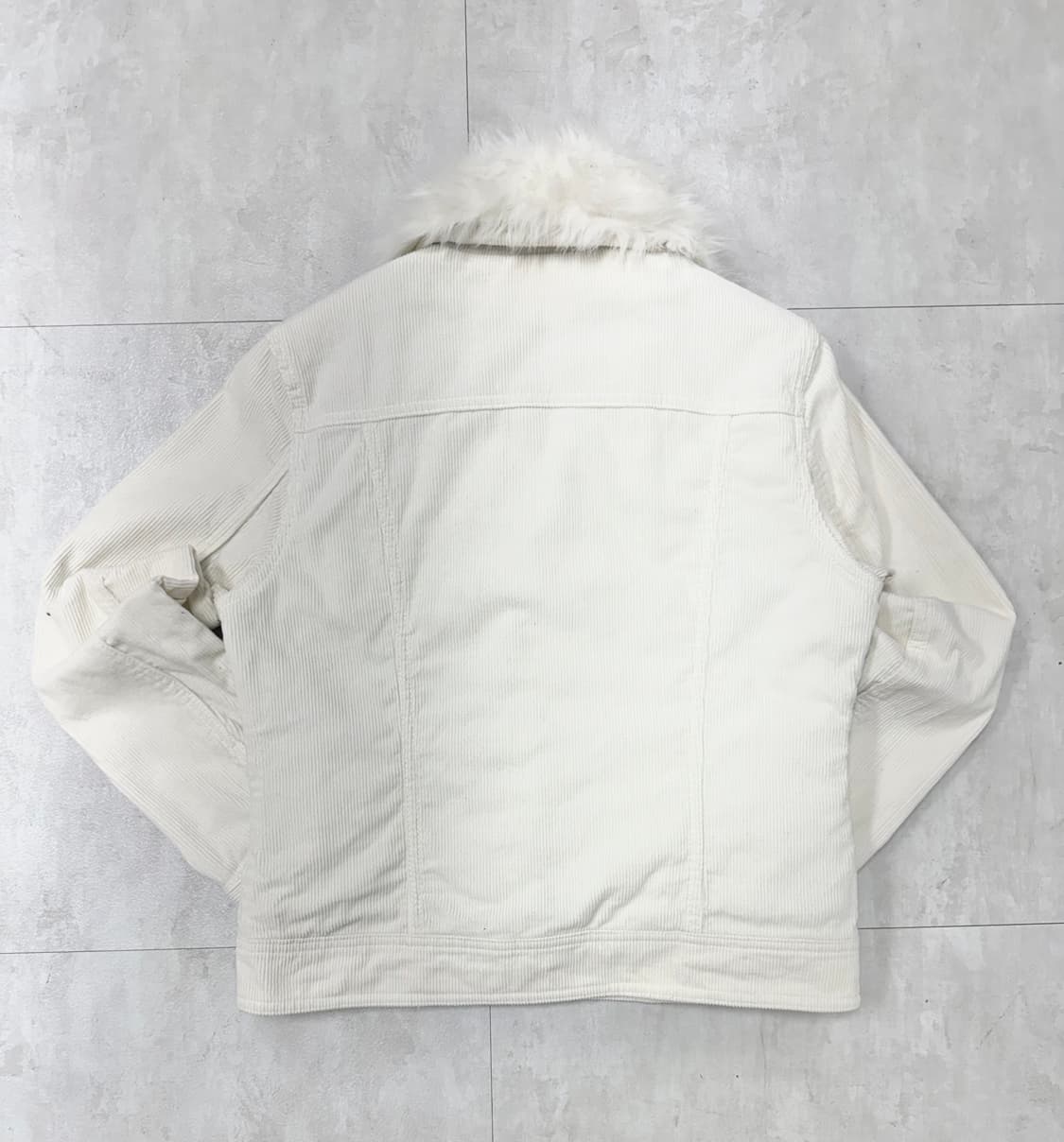 •Japanese vintage 코듀로이 퍼 자켓 상품이미지4