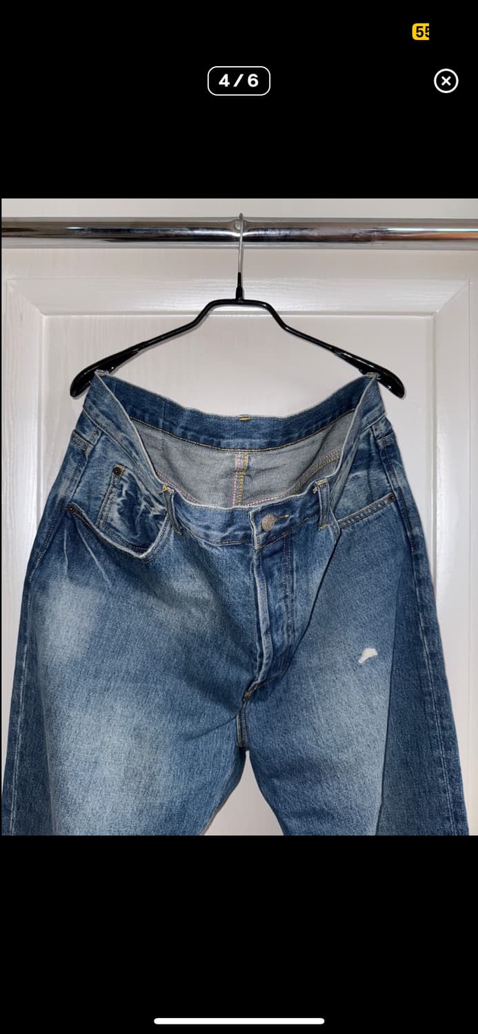 2003 vintage blue denim pants 상품이미지4