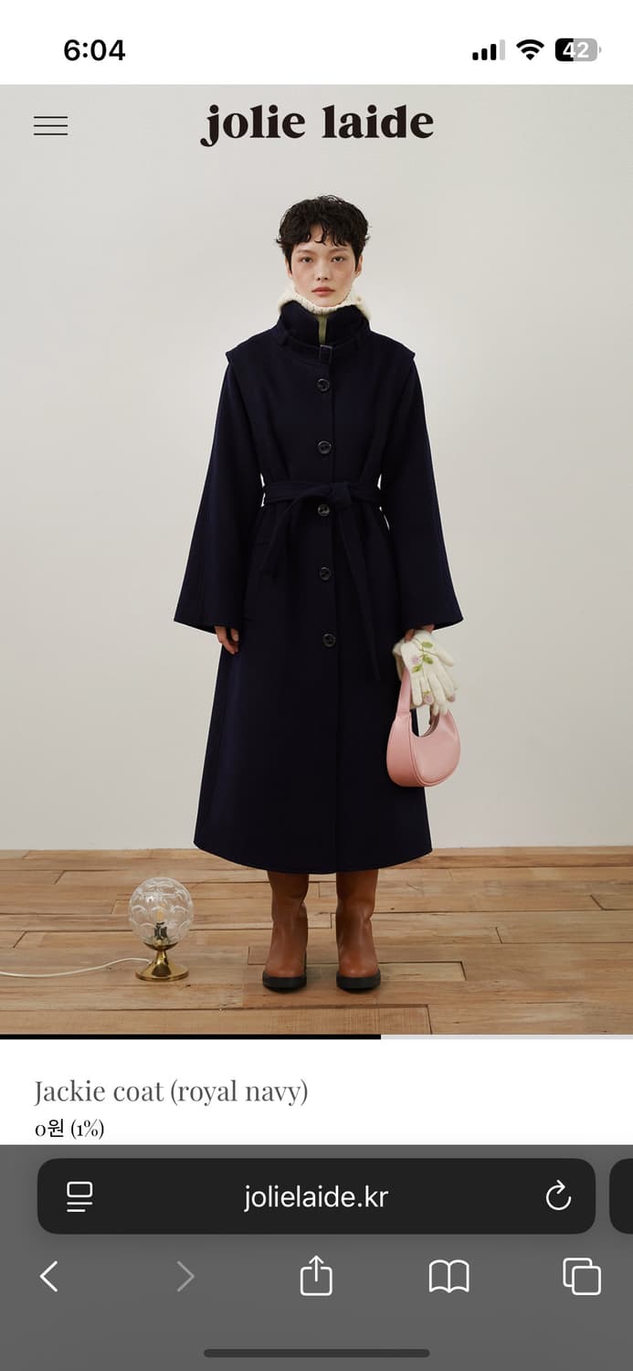 졸리레이드 재키 코트 jackie coat 상품이미지2