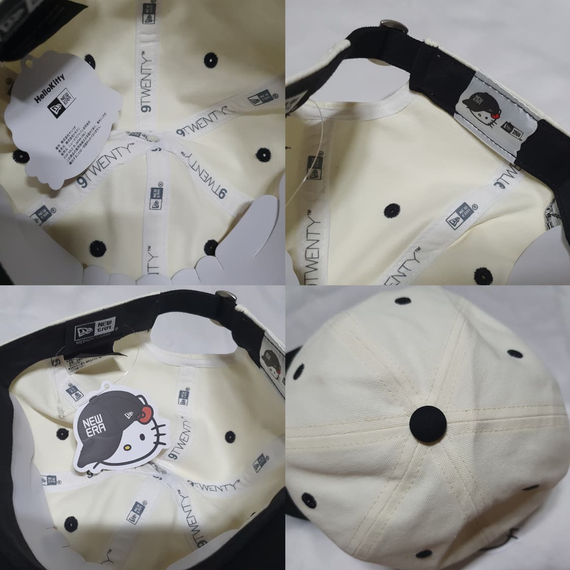 크림베이지 레드 애플 사과 뉴에라 9twenty 헬로키티 볼캡  상품이미지6