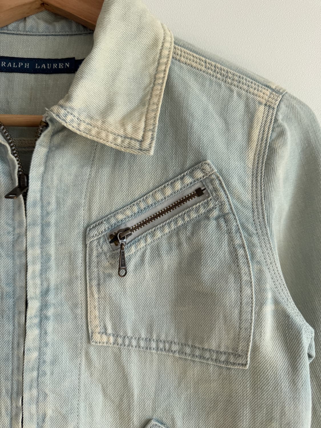 랄프로렌(Ralph Lauren) 데님 자켓(TALON zip) 상품이미지3