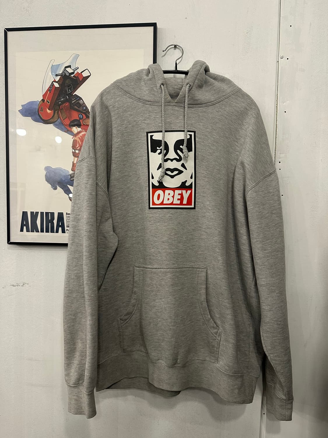 XL)오베이 아이콘 후드 상품이미지1