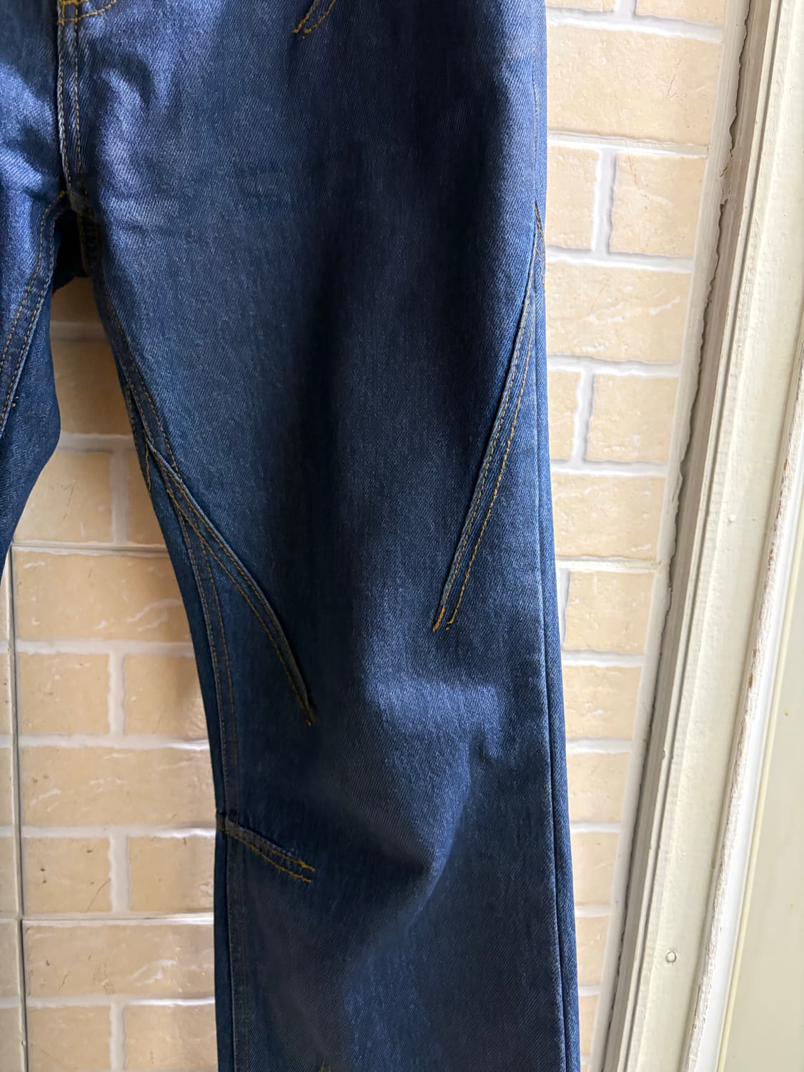 앤더슨벨 - 코티드 청바지 플레어핏 31 상품이미지7