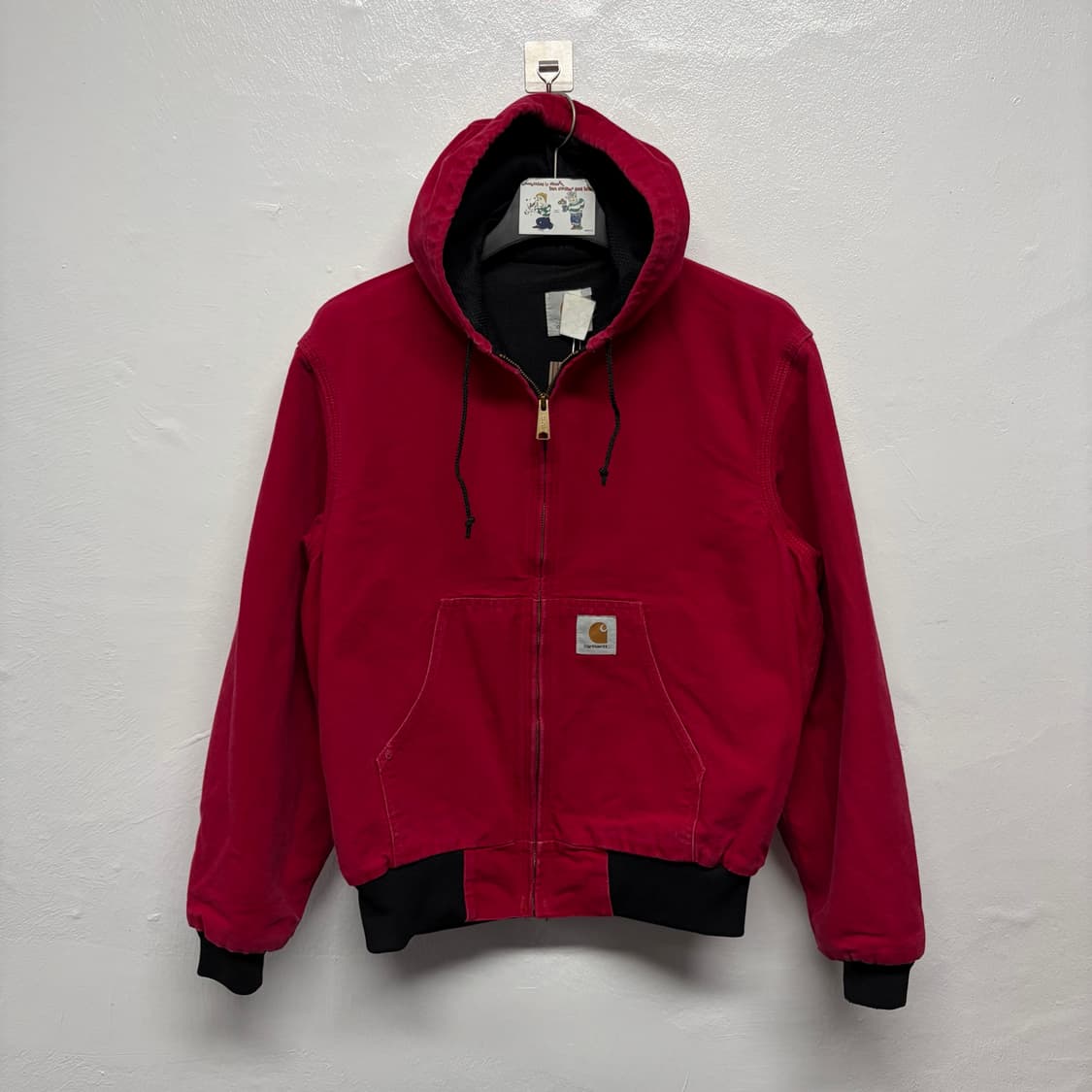 90S 칼하트 JR 100 RED 덕 액티브 자켓 상품이미지1