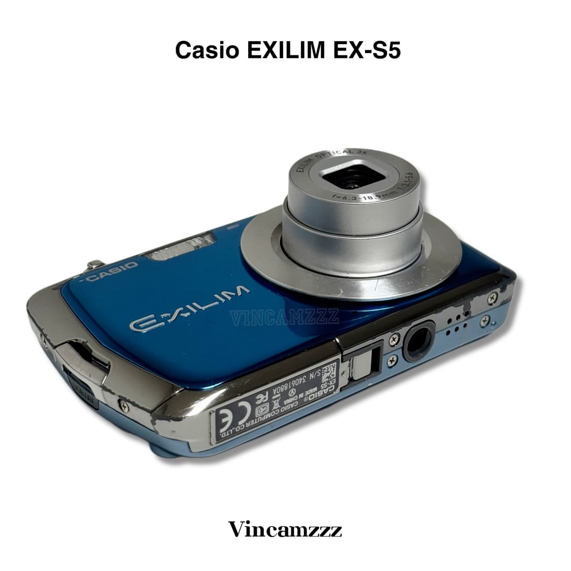 Casio 카시오 엑슬림 exilim EX-S5 디지털 카메라 상품이미지2