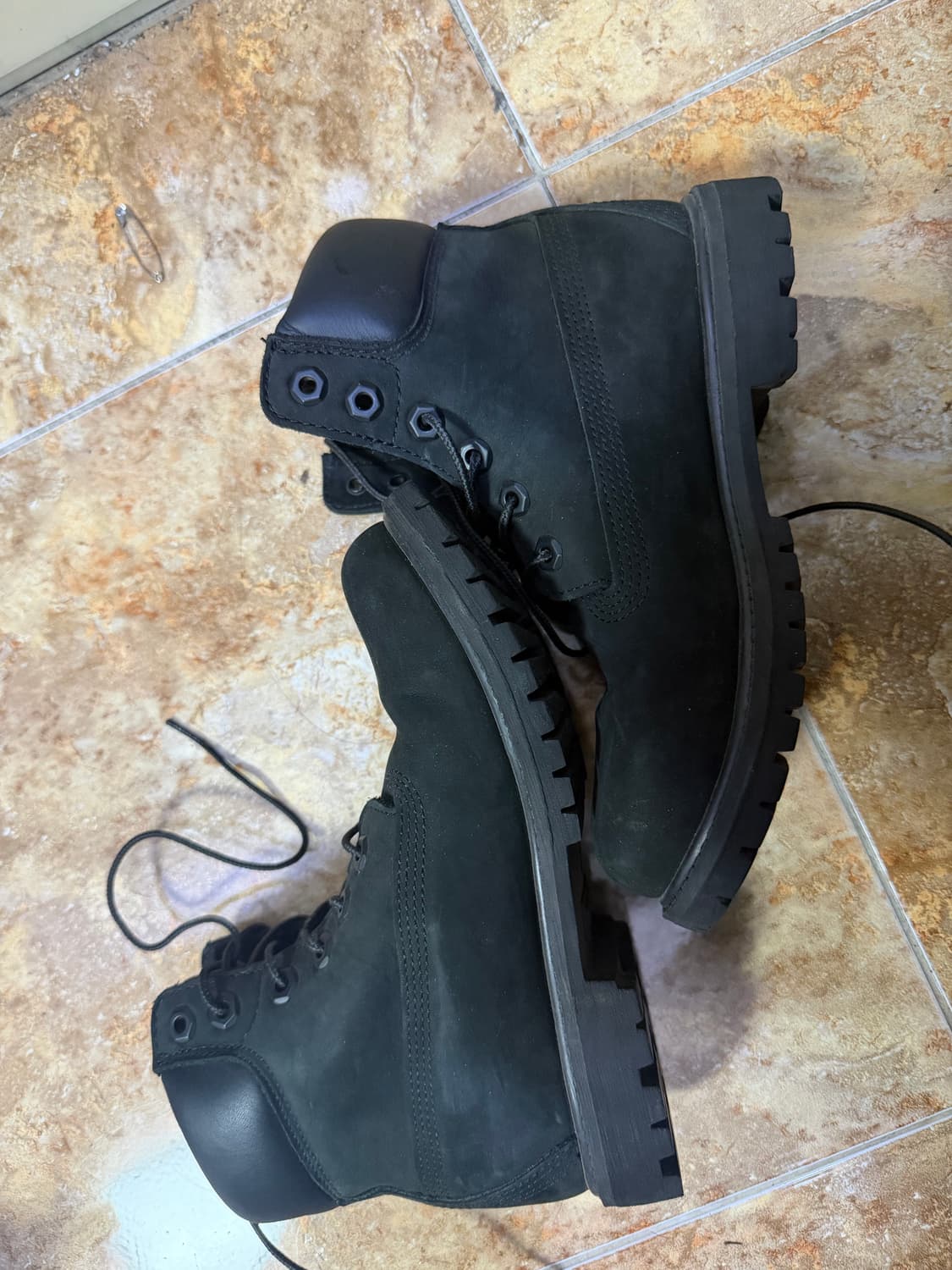 팀버랜드 워커 블랙 여성 상품이미지2