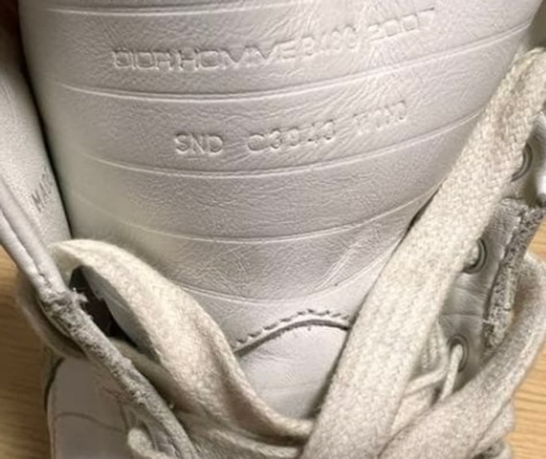 05aw 디올옴므 독일군 하이탑 41 상품이미지3