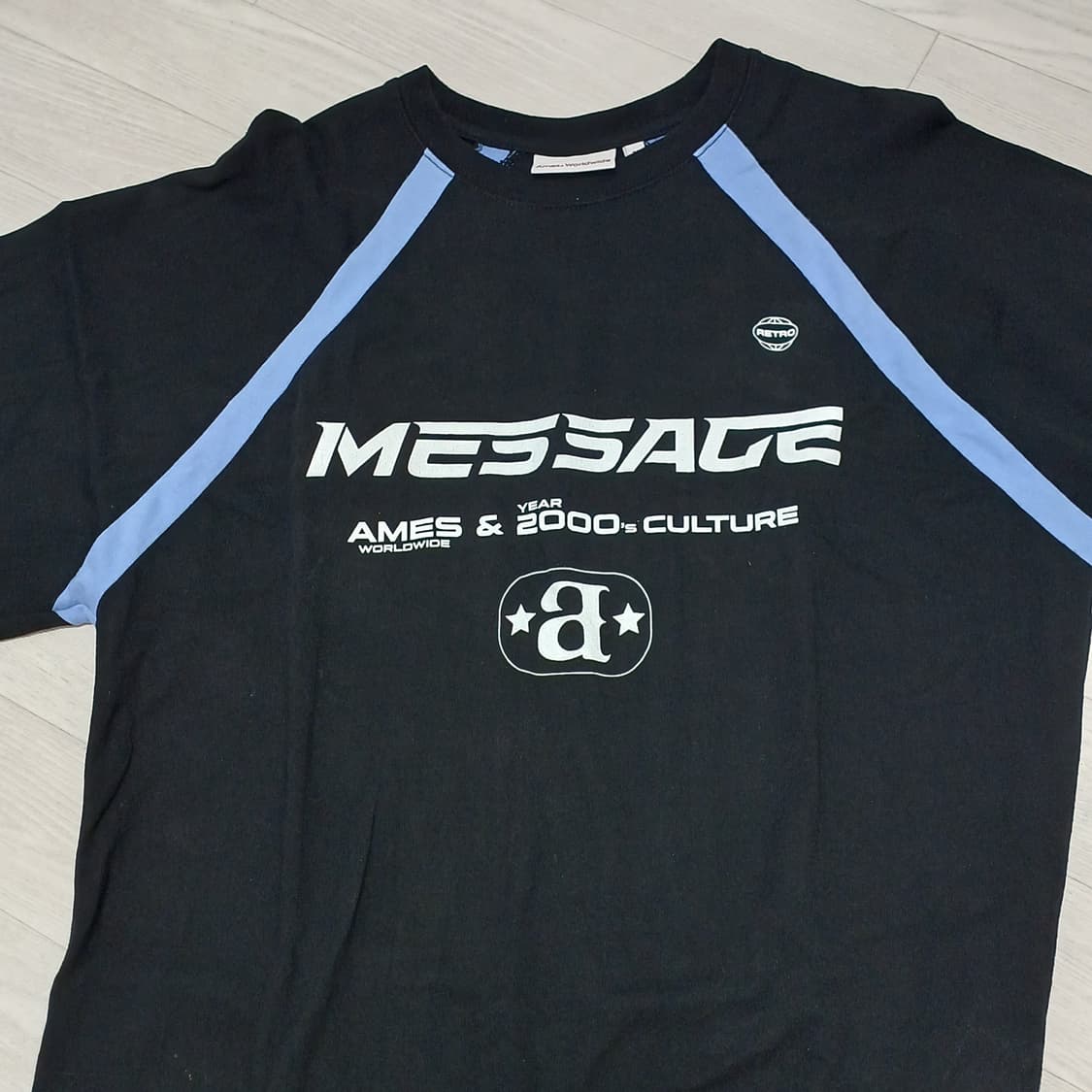 아메스월드와이드 로고 롱 슬리브 긴팔 티셔츠 상품이미지1